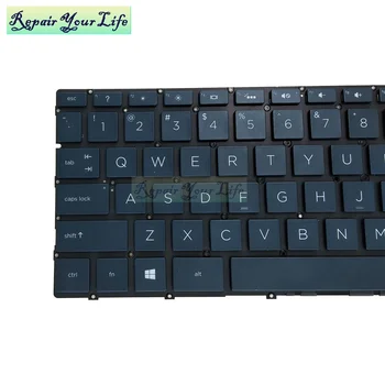 NE-tastatura Iluminata pentru HP Spectre X360 13-W 13-ag 13-aE 13-AC NE qwerty Laptop-uri tastaturi albastru piese de schimb HPM16N83 1