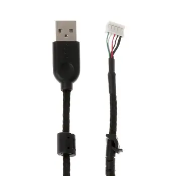 Durabil Nailon Împletite Linia De Mouse-Ul Înlocuirea Cablului De Sârmă Pentru Mouse Logitech G502 Înlocuire Cablu 1