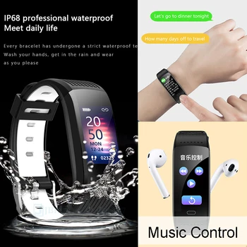 Fitness Sport Bratara Smartwatch Bărbați Ceas Inteligent Femeile Electronice Inteligente Ceas Pentru Android iOS Silicon rezistent la apa-Ceas Inteligent 1