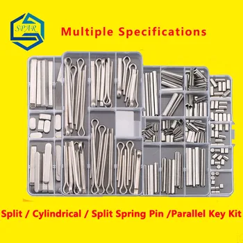 Split De Primăvară Diblu Tensiune Rola Pin, Cilindrice Știftul De Centrare Split Ace Clip Cui Spintecat Split Primăvară Pin Set/Kit 1
