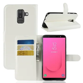 WIERSS Portofel Caz de Telefon pentru Samsung Galaxy J8 2018 J800 SM-J800F Flip din Piele Acoperi Caz Etui Fundas Capa Coque caz 1