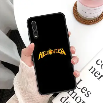 YNDFCNB trupa helloween negru Moale Cazul în care Telefonul Pentru Huawei P20 P30 P9 P10 plus P9 P8 lite lite Psmart 2019 P20 pro P10 lite