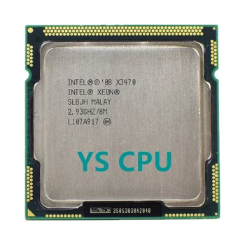 Intel Xeon X3470 2.933 GHz Quad-Core de Opt Thread 95W CPU Procesor 8M 95W LGA 1156 1