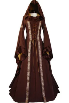 Cumpara online Medieval de Cosplay, Costume pentru Femei Carnaval de Halloween Evul mediu de Etapă Gothic Victoria Rochie de vampir | Costume pentru femei ~ www.magazinuldan.ro
