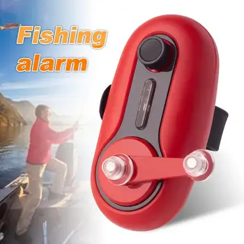 Pescuit de Alarmă Intermitent Lumina de Pescuit, Sonar Sonar Roșu de Alarmă Anti-alunecare Pescuit de Noapte Indicator Muscatura Accesorii de Pescuit 2