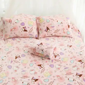 Fete roz flanel pături de acasă pături moi, canapele confortabile și calde cuverturi de pat gros de animație de desene animate pături lenjerie de pat 2