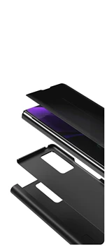 De lux Ori de Plantare Oglindă Flip Piele PU Caz Suport Acoperire pentru Samsung Galaxy Z 2 ORI Noua Moda la Șocuri Coajă de Telefon Pielii 2