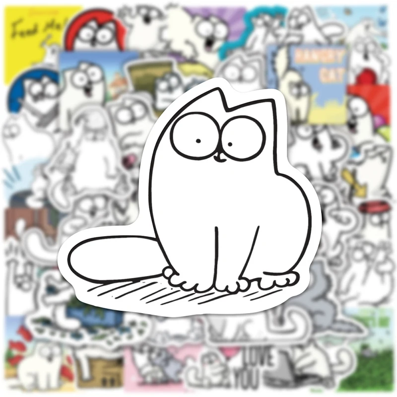 rich interview Joke Cumpara online 10/60Pcs/pachet Desene animate Anime Pisica lui Simon  Graffiti Autocolante Pentru Diy Depozitare Laptop Telefon Caz Casca  Skateboard-ul de Chitara Cadou | Jucării clasice ~ www.magazinuldan.ro