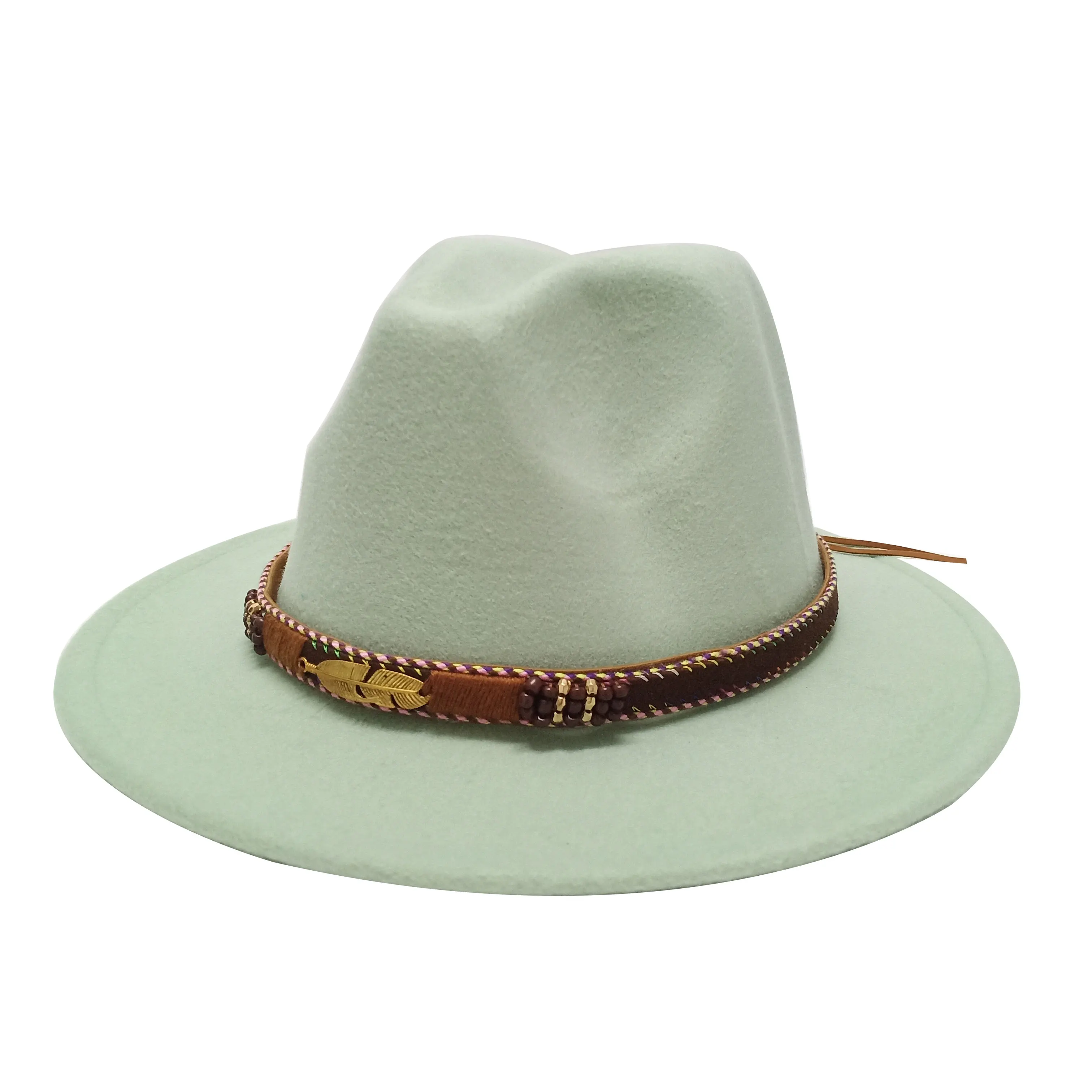 Toamna Fedora Pentru Barbati Femei Centura Pălărie Panama European, American style Moda Domn Biserica Capac chapeu masculino | Pălării pentru bărbați ~ www.magazinuldan.ro